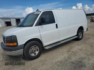 ✅ 2021 GMC Savana Cargo • VIN: 1GTW7AFP6M1200638 • Lot: 62916605. Listed on Copart with 100,404 mi. Free auction sales archive from the USA and detailed vehicle history report at DreamBid. Image 1.