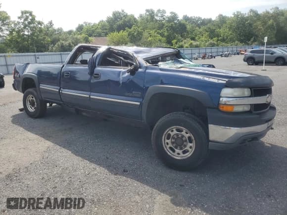 ✅ 2002 Chevrolet Silverado 2500HD LS • VIN: 1GCHK23162F197088 • Lot: 66753265. Listed on Copart with Not provided. Free auction sales archive from the USA and detailed vehicle history report at DreamBid. Image 4.