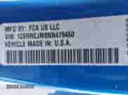 2022 Ram 1500 Laramie z VIN 1C6RREJM8NN479460, wystawiony jako IAAI lot #42641927 z przebiegiem 66 496 mil mil oraz . Historia ofert i sprzedaży dostępna na DreamBid. Obrazek 9.
