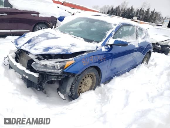 2019 Hyundai Veloster Premium z VIN KMHTG6AF9KU008054, wystawiony jako Copart lot #86195724 z przebiegiem 108 116 mil mil oraz Szkoda całkowita • Salvage title. Historia ofert i sprzedaży dostępna na DreamBid. Obrazek 1.