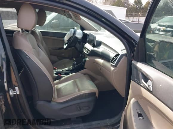 ✅ 2021 Hyundai Tucson Ultimate • VIN: KM8J3CAL7MU312171 • Лот: 41554775. Опубликован ранее на IAAI с пробегом 57 294 миль. Бесплатный доступ к архиву аукционных продаж из США и подробный отчёт об истории автомобиля на DreamBid. Изображение 5.