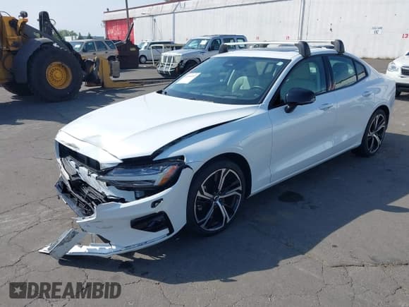 ✅ 2024 Volvo S60 Ultimate Dark Theme • VIN: 7JRL12TM9RG287266 • Lot: 42106053. Listed on IAAI with 6,216 mi. Free auction sales archive from the USA and detailed vehicle history report at DreamBid. Image 2.