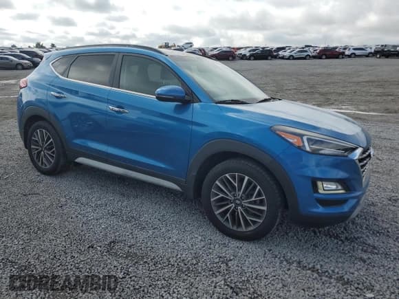 ✅ 2020 Hyundai Tucson Ultimate • VIN: KM8J33AL2LU159035 • Lot: 56010805. Listed on Copart with 68,650 mi. Free auction sales archive from the USA and detailed vehicle history report at DreamBid. Image 4.