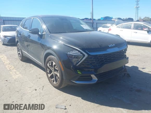 ✅ 2024 Kia Sportage EX • VIN: 5XYK33DF4RG173298 • Lot: 43413778. Listed on IAAI with 23,324 mi. Free auction sales archive from the USA and detailed vehicle history report at DreamBid. Image 1.