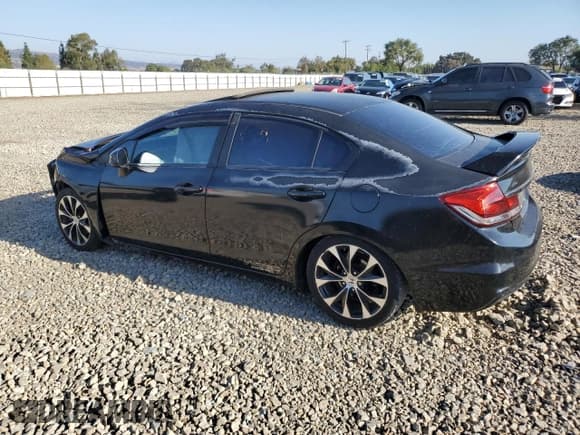 ✅ 2013 Honda Civic Si • VIN: 2HGFB6E57DH703190 • Lot: 81873795. Listed on Copart with 123,411 mi. Free auction sales archive from the USA and detailed vehicle history report at DreamBid. Image 2.