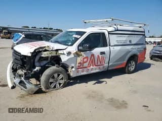 ✅ 2019 Ford F-150 XL • VIN: 1FTMF1CB7KKC00593 • Lot: 91673555. Listed on Copart with 97,219 mi. Free auction sales archive from the USA and detailed vehicle history report at DreamBid. Image 1.