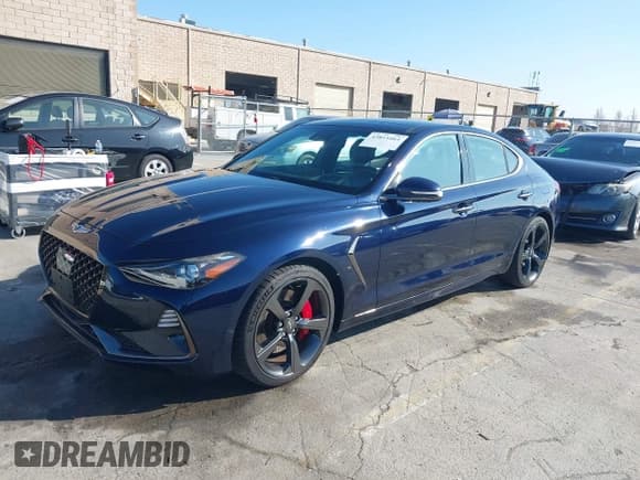 ✅ 2020 Genesis G70 3.3T • VIN: KMTG34LE1LU053230 • Lot: 43811061. Listed on IAAI with 33,832 mi. Free auction sales archive from the USA and detailed vehicle history report at DreamBid. Image 17.