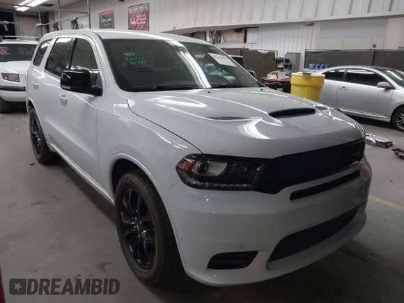 2019 Dodge Durango R/T with VIN 1C4SDJCT3KC803623, listed as a IAAI auction lot 43189865 with 24,928 mi miles and . Bid and sale history available at DreamBid. Image 1.