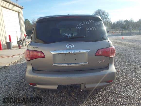 ✅ 2012 Infiniti QX56 7-passenger • VIN: JN8AZ2NF4C9519267 • Lot: 43817632. Listed on IAAI with 183,250 mi. Free auction sales archive from the USA and detailed vehicle history report at DreamBid. Image 16.