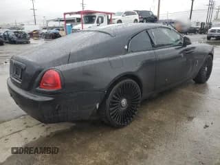 ✅ 2015 Rolls-Royce Wraith • VIN: SCA665C53FUX85085 • Lot: 45003615. Wystawiony na Copart z przebiegiem 54 918 mil. Bezpłatny archiwum sprzedaży aukcyjnych z USA i szczegółowy raport historii pojazdu na DreamBid. Zdjęcie 3.