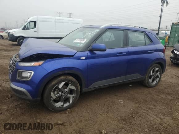 2022 Hyundai Venue SEL с VIN KMHRC8A31NU176623, выставлен на аукционе Copart как лот 81124544 с пробегом 20 927 миль миль и Списание • Salvage title. История ставок и продаж доступна на DreamBid. Изображение 1.