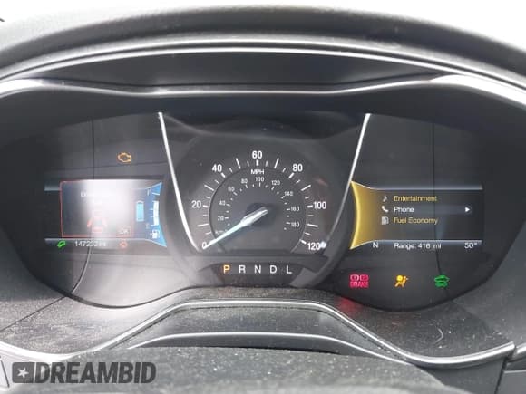 ✅ 2017 Ford Fusion Hybrid Titanium • VIN: 3FA6P0RU5HR301716 • Lot: 42017600. Listed on IAAI with 147,232 mi. Free auction sales archive from the USA and detailed vehicle history report at DreamBid. Image 7.