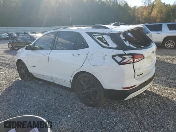 ✅ 2024 Chevrolet Equinox RS • VIN: 3GNAXMEG4RS232272 • Lot: 90297635. Listed on Copart with 37,445 mi. Free auction sales archive from the USA and detailed vehicle history report at DreamBid. Image 2.