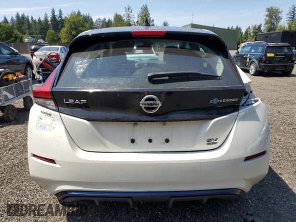 ✅ 2019 Nissan LEAF SV Plus • VIN: 1N4BZ1CP2KC319825 • Lot: 66548265. Listed on Copart with 27,730 mi. Free auction sales archive from the USA and detailed vehicle history report at DreamBid. Image 6.