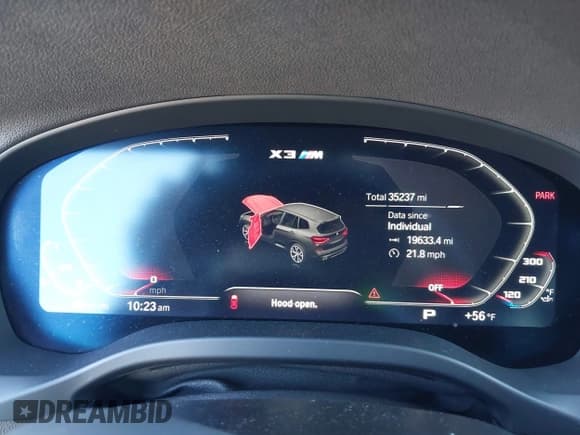 ✅ 2021 BMW X3 M • VIN: 5YMTS0C06M9F45134 • Lot: 41867376. Wystawiony na IAAI z przebiegiem 35 237 mil. Bezpłatny archiwum sprzedaży aukcyjnych z USA i szczegółowy raport historii pojazdu na DreamBid. Zdjęcie 7.