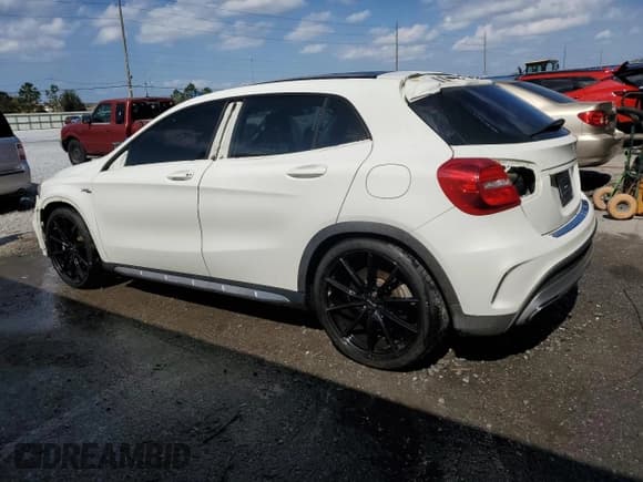 ✅ 2015 Mercedes-Benz GLA 45 AMG • VIN: WDDTG5CB9FJ088977 • Lot: 44531935. Listed on Copart with 132,033 mi. Free auction sales archive from the USA and detailed vehicle history report at DreamBid. Image 2.
