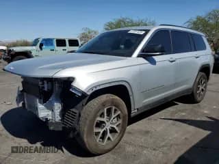2024 Jeep Grand Cherokee Limited with VIN 1C4RJKBG7R8545038, listed as a Copart auction lot 67081525 with 18,945 mi miles and Salvage title. Bid and sale history available at DreamBid. Image 1.