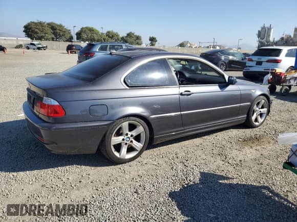 2006 BMW 3 Series 325Ci with VIN WBABD33426PL09754, listed as a Copart auction lot 71323315 with 150,243 mi miles and Salvage title. Bid and sale history available at DreamBid. Image 3.