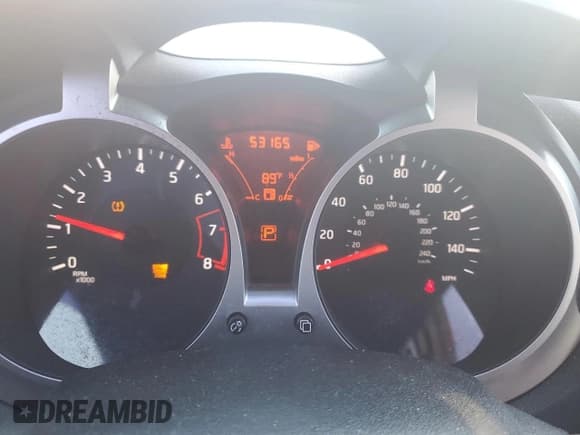 ✅ 2015 Nissan Juke SV • VIN: JN8AF5MR7FT511161 • Lot: 89554765. Listed on Copart with 53,165 mi. Free auction sales archive from the USA and detailed vehicle history report at DreamBid. Image 9.