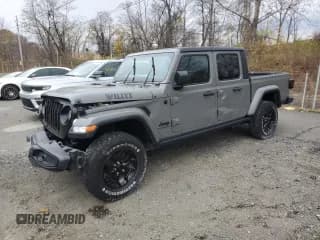 ✅ 2021 Jeep Gladiator Sport S • VIN: 1C6HJTAG7ML605741 • Lot: 92857205. Listed on Copart with 39,002 mi. Free auction sales archive from the USA and detailed vehicle history report at DreamBid. Image 1.