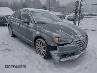 ✅ 2015 Audi A3 Premium Plus • VIN: WAUEFGFF7F1121925 • Lot: 43783934. Listed on IAAI with 55,160 mi. Free auction sales archive from the USA and detailed vehicle history report at DreamBid. Image 1.