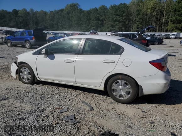 ✅ 2012 Honda Civic • VIN: JHMFB4F28CS011338 • Lot: 82193365. Listed on Copart with 79,642 mi. Free auction sales archive from the USA and detailed vehicle history report at DreamBid. Image 2.
