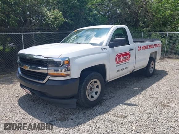 ✅ 2016 Chevrolet Silverado 1500 Work Truck • VIN: 1GCNCNEH6GZ421123 • Лот: 42260137. Опубликован ранее на IAAI с пробегом 173 215 миль. Бесплатный доступ к архиву аукционных продаж из США и подробный отчёт об истории автомобиля на DreamBid. Изображение 2.