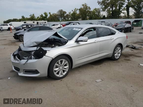 2017 Chevrolet Impala LT с VIN 2G1105S3XH9175570, выставлен на аукционе Copart как лот 71921495 с пробегом 151 534 миль миль и Списание • Salvage title. История ставок и продаж доступна на DreamBid. Изображение 1.