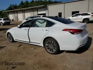 2016 Hyundai Genesis 3.8L z VIN KMHGN4JE1GU133074, wystawiony jako Copart lot #68742404 z przebiegiem Nie podano mil oraz Szkoda całkowita • Salvage title. Historia ofert i sprzedaży dostępna na DreamBid. Obrazek 2.
