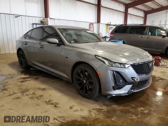 ✅ 2022 Cadillac CT5 Sport • VIN: 1G6DU5RK8N0124387 • Лот: 59470975. Опубликован ранее на Copart с пробегом 18 234 миль. Бесплатный доступ к архиву аукционных продаж из США и подробный отчёт об истории автомобиля на DreamBid. Изображение 4.