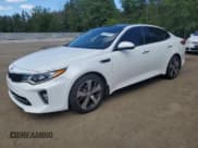 ✅ 2018 Kia Optima SX • VIN: 5XXGV4L24JG255514 • Лот: 65702375. Опубликован ранее на Copart с пробегом 158 160 миль. Бесплатный доступ к архиву аукционных продаж из США и подробный отчёт об истории автомобиля на DreamBid. Изображение 1.