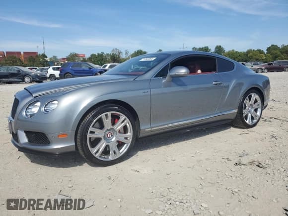 ✅ 2015 Bentley Continental GT • VIN: SCBFH7ZA6FC045431 • Lot: 71703964. Listed on Copart with 25,563 mi. Free auction sales archive from the USA and detailed vehicle history report at DreamBid. Image 1.