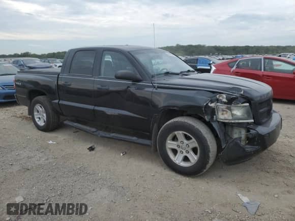 2010 Dodge Dakota Bighorn/Lonestar with VIN 1D7CW3GK5AS173187, listed as a Copart auction lot 68610854 with 192,017 mi miles and Salvage title. Bid and sale history available at DreamBid. Image 4.