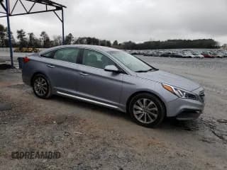 ✅ 2017 Hyundai Sonata Sport • VIN: 5NPE34AF0HH479333 • Lot: 39395183. Listed on Copart with 45,001 mi. Free auction sales archive from the USA and detailed vehicle history report at DreamBid. Image 4.