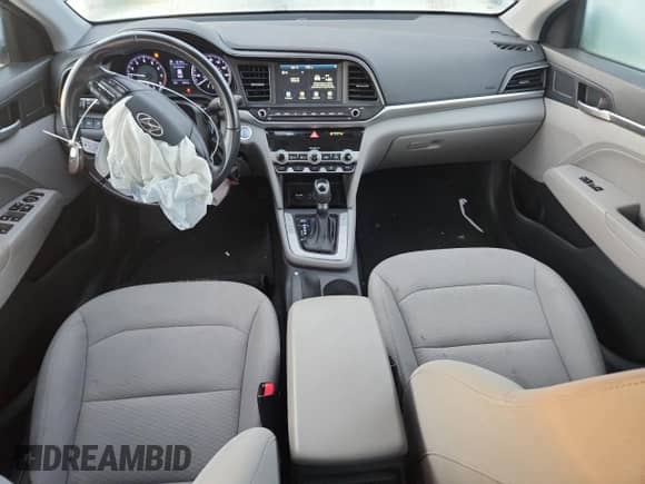 2020 Hyundai Elantra SEL with VIN 5NPD84LF3LH548602, listed as a Copart auction lot 86645865 with 34,662 mi miles and Salvage title. Bid and sale history available at DreamBid. Image 8.