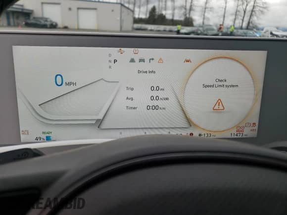 2022 Hyundai Ioniq 5 SE with VIN KM8KM4AE8NU068136, listed as a Copart auction lot 44801044 with 11,473 mi miles and . Bid and sale history available at DreamBid. Image 9.