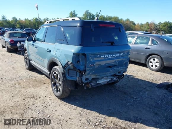 ✅ 2023 Ford Bronco Sport Outer Banks • VIN: 3FMCR9C69PRE26041 • Lot: 43218296. Wystawiony na IAAI z przebiegiem 22 839 mil. Bezpłatny archiwum sprzedaży aukcyjnych z USA i szczegółowy raport historii pojazdu na DreamBid. Zdjęcie 3.