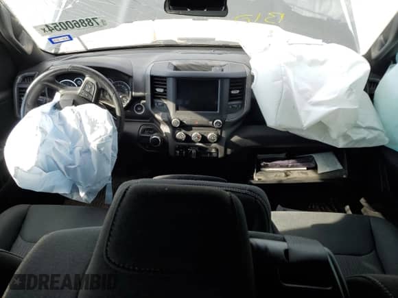 2023 Ram 1500 Tradesman z VIN 1C6RRENT7PN619731, wystawiony jako Copart lot #78860054 z przebiegiem Nie podano mil oraz Szkoda całkowita • Salvage title. Historia ofert i sprzedaży dostępna na DreamBid. Obrazek 8.