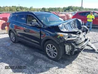 2017 Hyundai Santa Fe SE z VIN KM8SN4HFXHU237721, wystawiony jako IAAI lot #43580839 z przebiegiem 129 210 mil mil oraz . Historia ofert i sprzedaży dostępna na DreamBid. Obrazek 1.