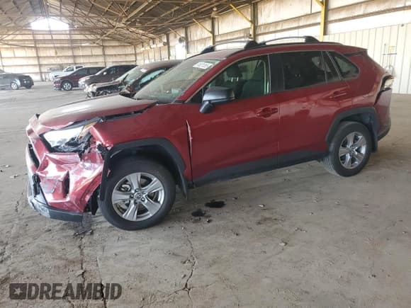 ✅ 2024 Toyota RAV4 Hybrid LE • VIN: JTMLWRFV6RD258130 • Лот: 91021355. Опубликован ранее на Copart с пробегом 20 559 миль. Бесплатный доступ к архиву аукционных продаж из США и подробный отчёт об истории автомобиля на DreamBid. Изображение 1.