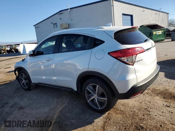 ✅ 2022 Honda HR-V EX • VIN: 3CZRU6H51NM750942 • Лот: 92925885. Опубликован ранее на Copart с пробегом 27 684 миль. Бесплатный доступ к архиву аукционных продаж из США и подробный отчёт об истории автомобиля на DreamBid. Изображение 2.