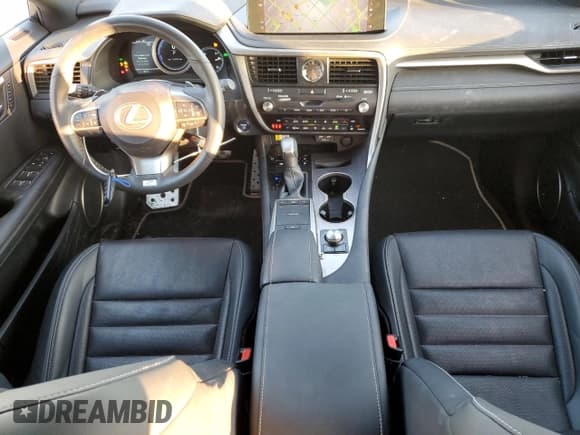 ✅ 2022 Lexus RX 450h F Sport • VIN: 2T2YGMDAXNC080182 • Lot: 80543774. Listed on Copart with 41,983 mi. Free auction sales archive from the USA and detailed vehicle history report at DreamBid. Image 8.