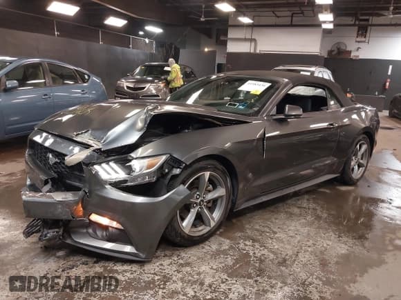 ✅ 2017 Ford Mustang V6 • VIN: 1FATP8EM5H5238210 • Lot: 41983430. Listed on IAAI with 18,792 mi. Free auction sales archive from the USA and detailed vehicle history report at DreamBid. Image 2.
