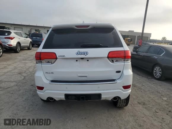 ✅ 2019 Jeep Grand Cherokee Overland • VIN: 1C4RJFCGXKC583792 • Lot: 65344905. Listed on Copart with 66,209 mi. Free auction sales archive from the USA and detailed vehicle history report at DreamBid. Image 6.
