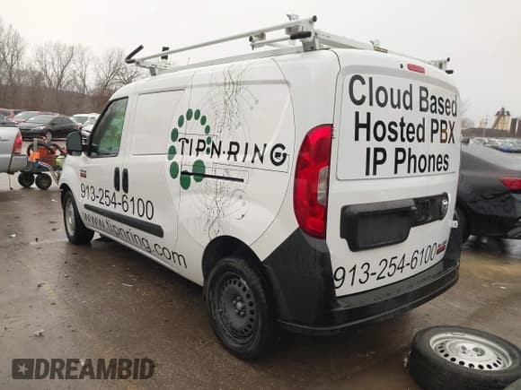 ✅ 2021 Ram ProMaster City Cargo Tradesman • VIN: ZFBHRFAB1M6T92391 • Lot: 41155745. Listed on IAAI with 29,465 mi. Free auction sales archive from the USA and detailed vehicle history report at DreamBid. Image 3.