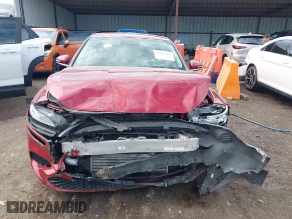 ✅ 2023 Genesis G70 2.0T • VIN: KMTG34TA7PU121257 • Lot: 43393402. Listed on IAAI with 21,887 mi. Free auction sales archive from the USA and detailed vehicle history report at DreamBid. Image 12.