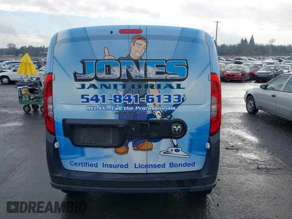 ✅ 2021 Ram ProMaster City Cargo Tradesman • VIN: ZFBHRFAB2M6T43801 • Lot: 41312105. Listed on IAAI with 44,022 mi. Free auction sales archive from the USA and detailed vehicle history report at DreamBid. Image 16.