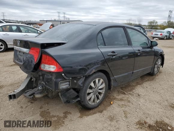 ✅ 2009 Honda Civic EX-L • VIN: 19XFA16919E005070 • Lot: 87430615. Listed on Copart with 197,886 mi. Free auction sales archive from the USA and detailed vehicle history report at DreamBid. Image 3.