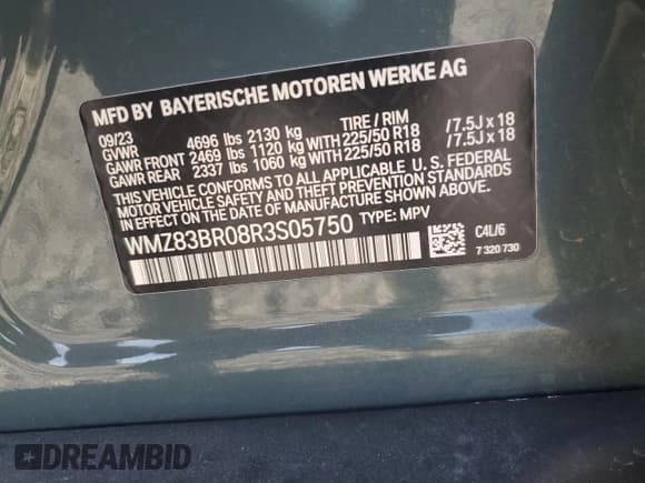 ✅ 2024 MINI Countryman Cooper S • VIN: WMZ83BR08R3S05750 • Lot: 47879955. Listed on Copart with 20,456 mi. Free auction sales archive from the USA and detailed vehicle history report at DreamBid. Image 12.