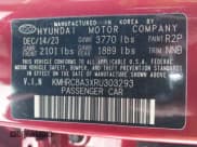 ✅ 2024 Hyundai Venue SEL • VIN: KMHRC8A3XRU303293 • Lot: 41188228. Listed on IAAI with 15,078 mi. Free auction sales archive from the USA and detailed vehicle history report at DreamBid. Image 9.